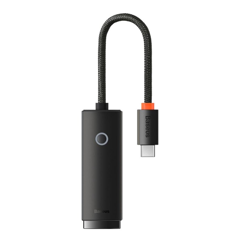 Baseus Lite Series USB-C To Rj45 Network Adapter, 100mbps Black (WKQX000201) (BASWKQX000201) Baseus Lite Series USB-C To Rj45 Network Adapter, 100mbps Black (WKQX000201) (BASWKQX000201)