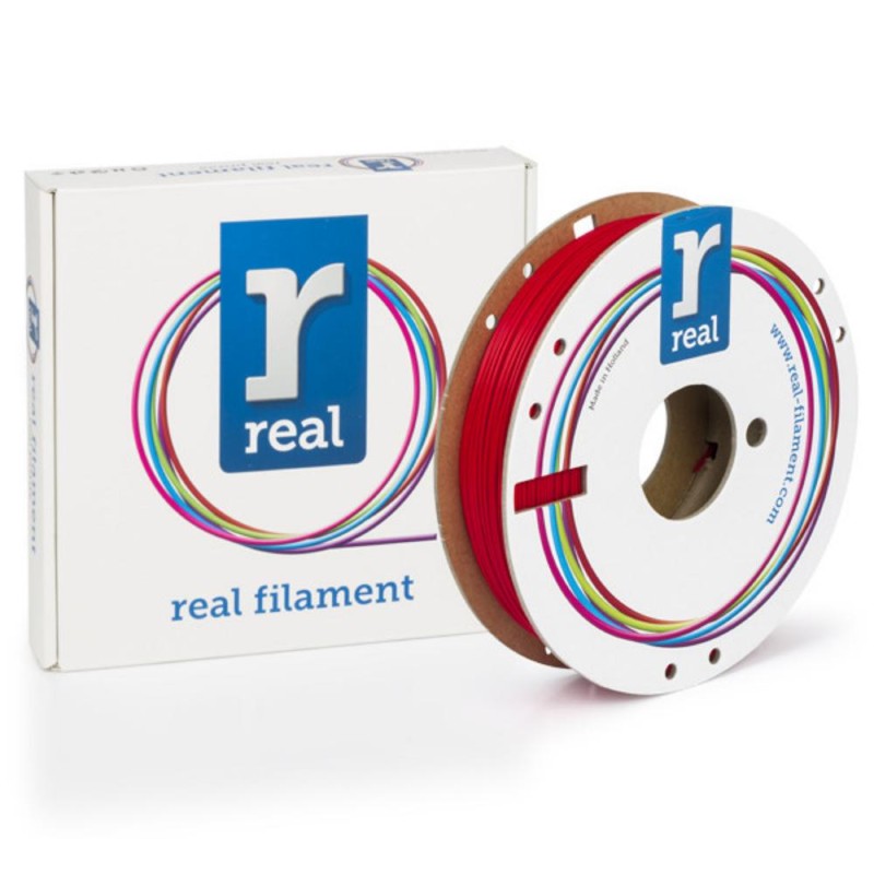 REAL PLA Tough 3D Printer Filament - Red - spool of 0.5Kg - 1.75mm (REALPLATRED500MM175) REAL PLA Tough 3D Printer Filament - Red - spool of 0.5Kg - 1.75mm (REALPLATRED500MM175)