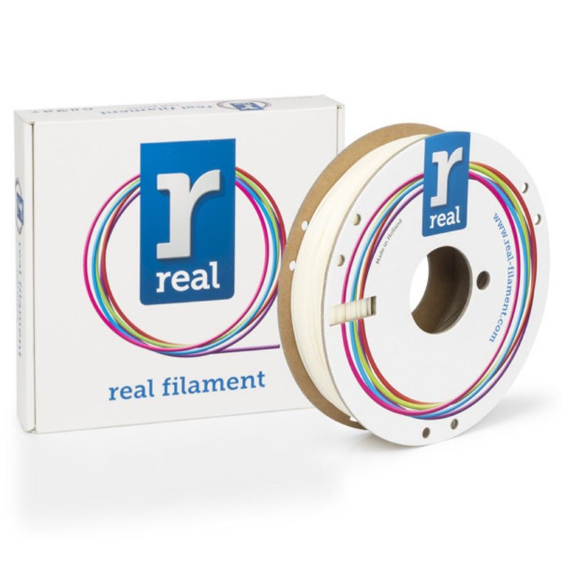REAL PLA Tough 3D Printer Filament - Neutral - spool of 0.5Kg - 1.75mm (REALPLATNATURAL500MM175) REAL PLA Tough 3D Printer Filament - Neutral - spool of 0.5Kg - 1.75mm (REALPLATNATURAL500MM175)