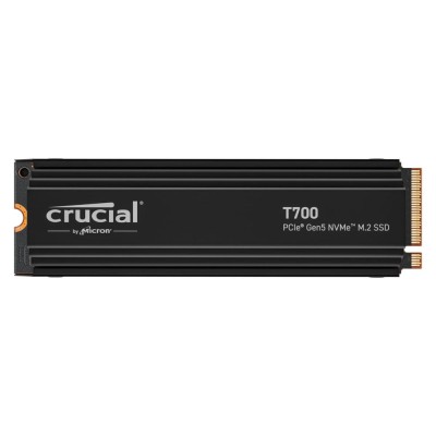 Crucial T700 with Heatsink SSD 4TB M.2 NVMe PCI Express 5.0 (CT4000T700SSD5) (CRUCT4000T700SSD5)