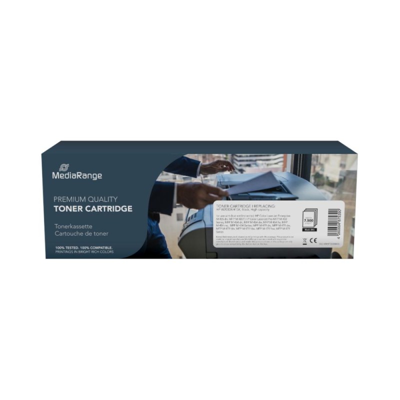 MediaRange Toner Cartridge for printers using HP® W2030X/415X High Capacity Black (MRHPT2030BKXL) MediaRange Toner Cartridge for printers using HP® W2030X/415X High Capacity Black (MRHPT2030BKXL)