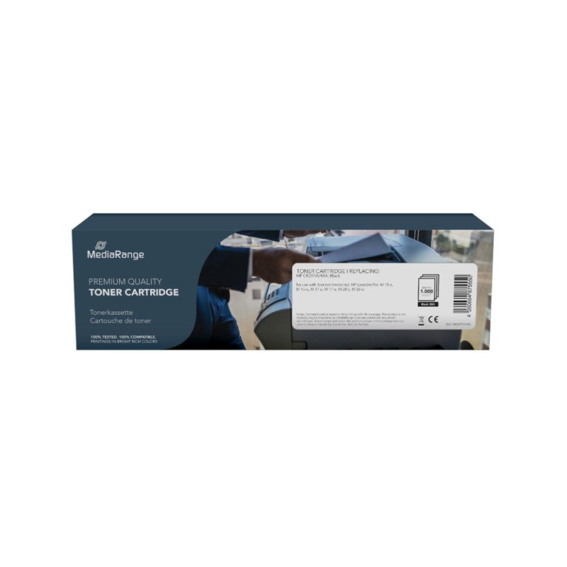 MediaRange Toner Cartridge for printers using 1K HP® CF244A Black (MRHPTCF244A) MediaRange Toner Cartridge for printers using 1K HP® CF244A Black (MRHPTCF244A)