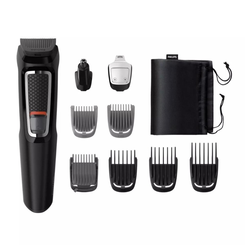 Philips Multigroom Series 3000 9 in 1 Σετ Επαναφορτιζόμενης Κουρευτικής Μηχανής Μαύρο (MG3740/15) (PHIMG3740-15) Philips Multigroom Series 3000 9 in 1 Σετ Επαναφορτιζόμενης Κουρευτικής Μηχανής Μαύρο (MG3740/15) (PHIMG3740-15)
