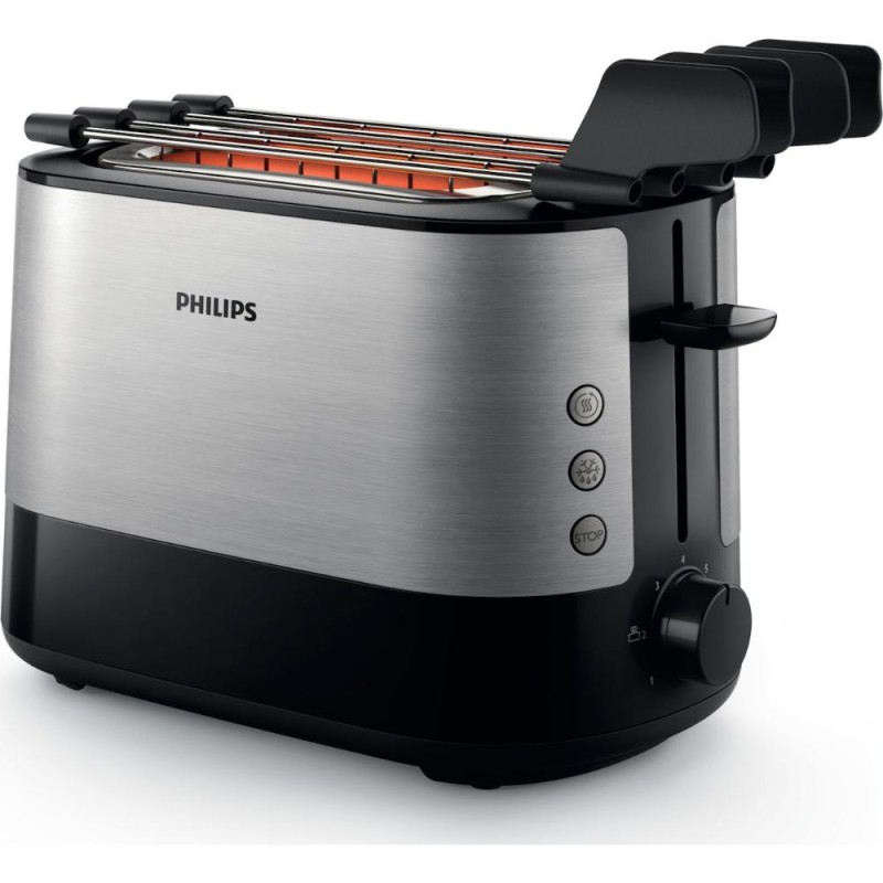 Philips Φρυγανιέρα 2 Θέσεων 730W Inox (HD2639/90) (PHIHD2639-90) Philips Φρυγανιέρα 2 Θέσεων 730W Inox (HD2639/90) (PHIHD2639-90)