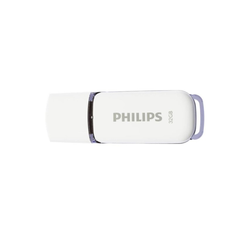 Philips Snow 32GB USB 2.0 Stick Λευκό (FM32FD70B/00) (PHIFM32FD70B-00)