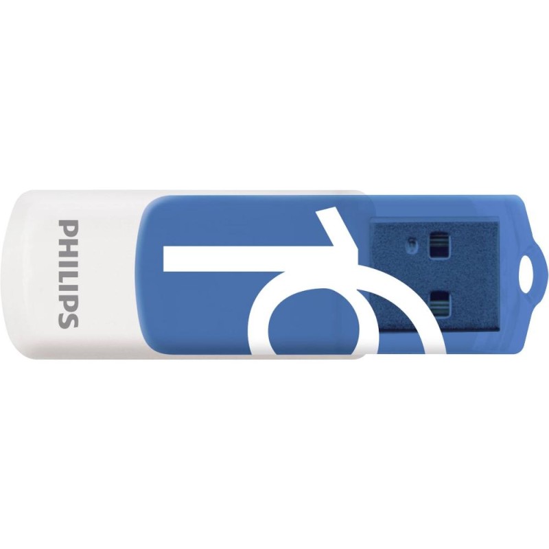 Philips Vivid 16GB USB 2.0 Stick Λευκό (FM16FD05B/00) (PHIFM16FD05B-00) Philips Vivid 16GB USB 2.0 Stick Λευκό (FM16FD05B/00) (PHIFM16FD05B-00)