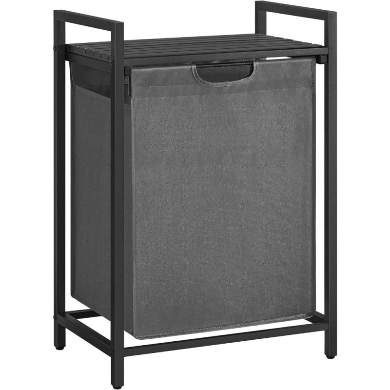 Vasagle Καλάθι Απλύτων Μεταλλικό 50x33x72cm Γκρι (BLH101G01) (VASBLH101G01) Vasagle Καλάθι Απλύτων Μεταλλικό 50x33x72cm Γκρι (BLH101G01) (VASBLH101G01)