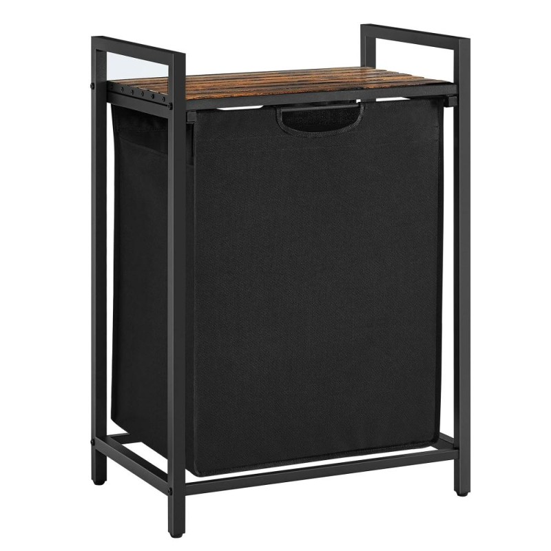 Vasagle Καλάθι Απλύτων Μεταλλικό 50x33x72cm Μαύρο (BLH101B01) (VASBLH101B01) Vasagle Καλάθι Απλύτων Μεταλλικό 50x33x72cm Μαύρο (BLH101B01) (VASBLH101B01)