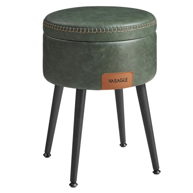 Vasagle Σκαμπό Σαλονιού Δερμάτινο Green (LOM005C01) (VASLOM005C01) Vasagle Σκαμπό Σαλονιού Δερμάτινο Green (LOM005C01) (VASLOM005C01)