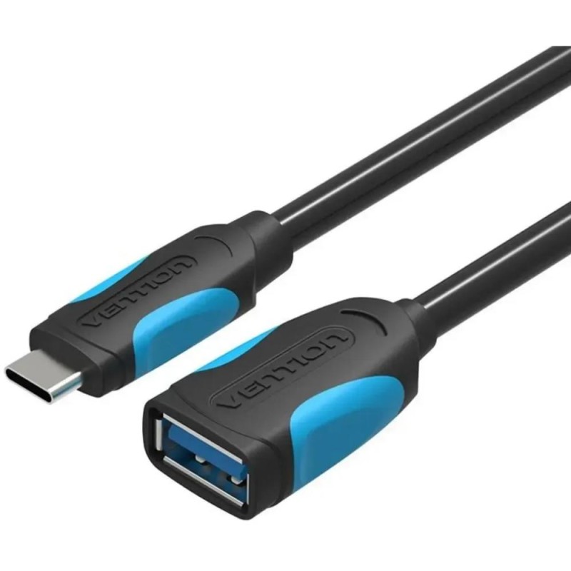 VENTION USB 3.0 A Female to Type-C Male OTG Cable 0.1M Black (VAS-A51-B010) (VENVAS-A51-B010) VENTION USB 3.0 A Female to Type-C Male OTG Cable 0.1M Black (VAS-A51-B010) (VENVAS-A51-B010)