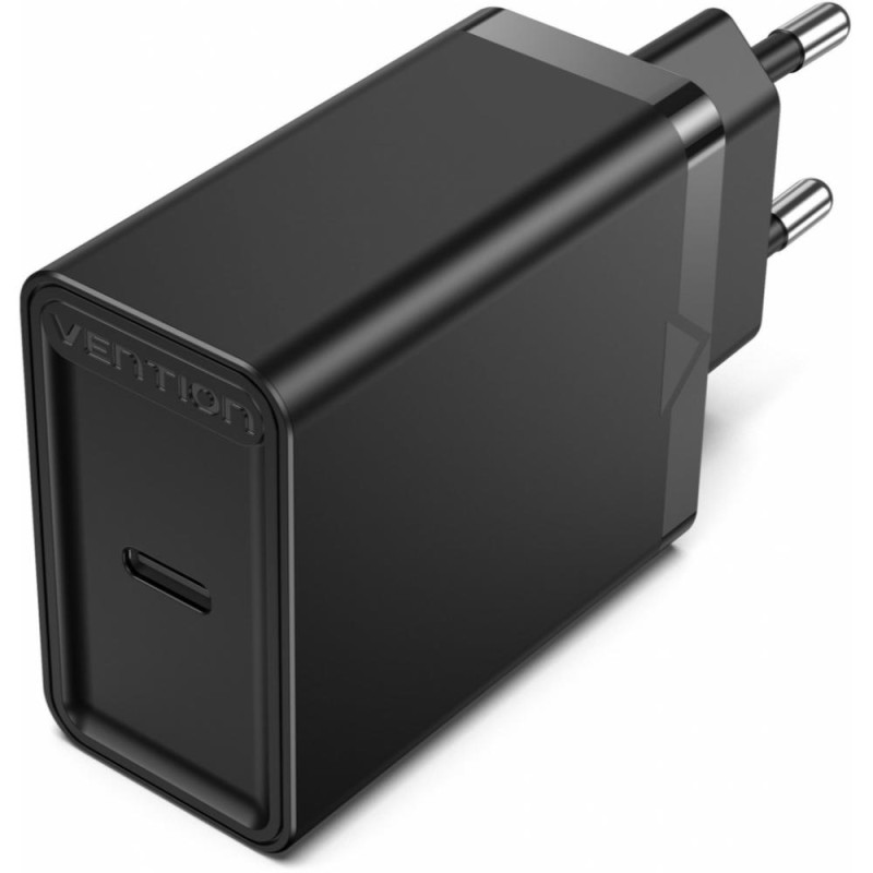 VENTION USB-C Wall Charger (30W) EU Black (FAIB0-EU) (VENFAIB0-EU) VENTION USB-C Wall Charger (30W) EU Black (FAIB0-EU) (VENFAIB0-EU)
