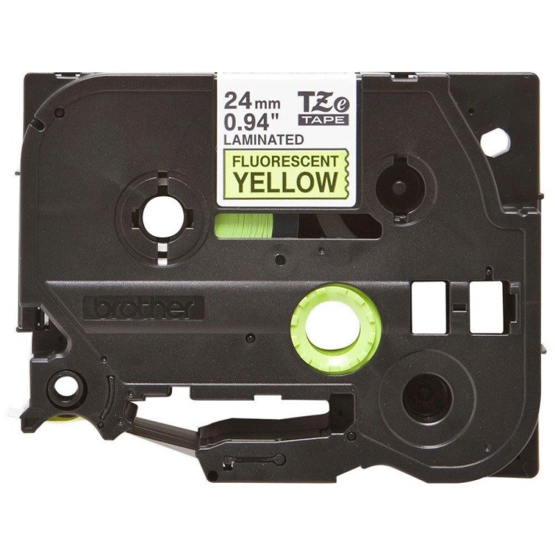 Brother 24mm Black On Yellow Tape (TZEC51) (BROTZEC51) Brother 24mm Black On Yellow Tape (TZEC51) (BROTZEC51)