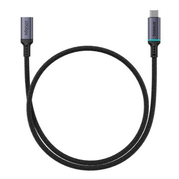 Baseus High Definition extension cable USB-C Male to Female 10Gbps, 0,5m (black) (B0063370C111-00) (BASB0063370C111-00)