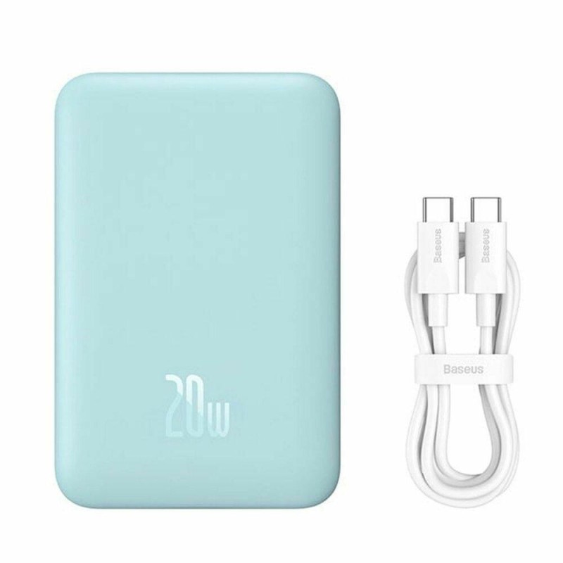 Baseus Magnetic Mini Air Powerbank 10000mAh 20W (blue) (P10059001313-00) (BASP10059001313-00) Baseus Magnetic Mini Air Powerbank 10000mAh 20W (blue) (P10059001313-00) (BASP10059001313-00)
