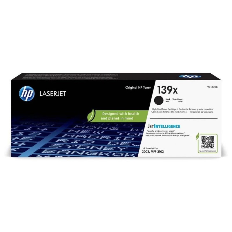 HP Toner 139X High Capacity Black (W1390X) (HPW1390X) HP Toner 139X High Capacity Black (W1390X) (HPW1390X)