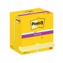 Αυτοκόλλητα Χαρτάκια 3M Post-it 76 x 127 mm Super Sticky (Κίτρινα) (90 Φύλλα) (655-12SSCY-EU) (MMM65512SSCYEU)
