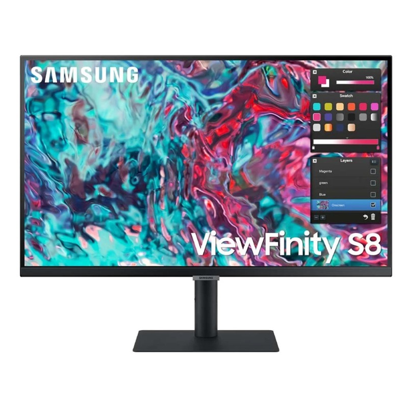 SAMSUNG LS27B800PXPXEN ViewFinity S8 Monitor 27'' (SAMLS27B800PXPXEN) SAMSUNG LS27B800PXPXEN ViewFinity S8 Monitor 27'' (SAMLS27B800PXPXEN)