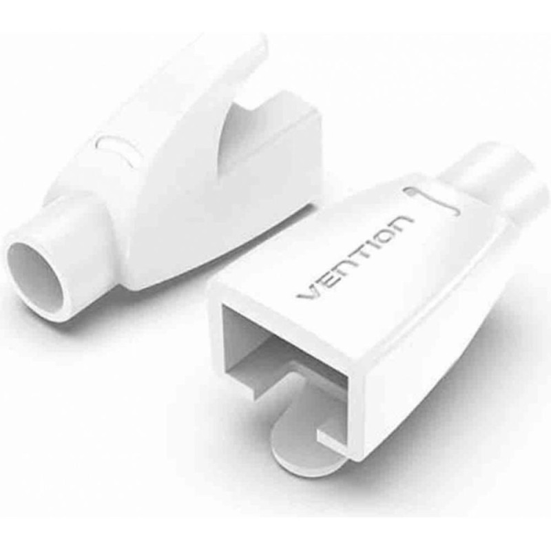VENTION RJ45 Strain Relief Boots White PVC Type 50-Pack (IODW0-50) (VENIODW0-50) VENTION RJ45 Strain Relief Boots White PVC Type 50-Pack (IODW0-50) (VENIODW0-50)