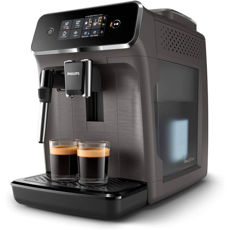 Philips Αυτόματη Μηχανή Espresso 1500W Πίεσης 15bar με Μύλο Άλεσης Γκρι (EP2224/10) (PHIEP2224-10) Philips Αυτόματη Μηχανή Espresso 1500W Πίεσης 15bar με Μύλο Άλεσης Γκρι (EP2224/10) (PHIEP2224-10)