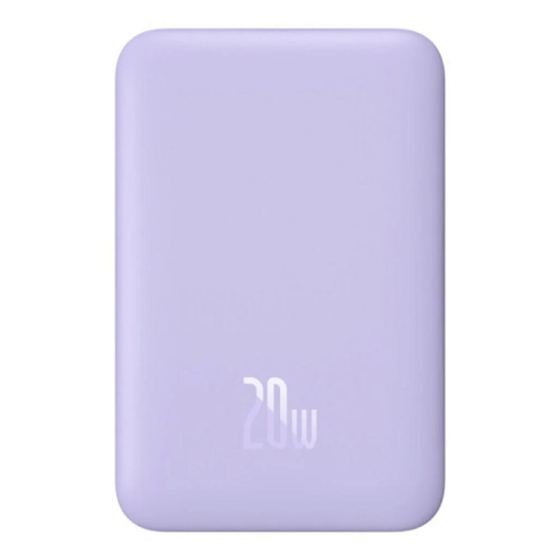 Baseus Powerbank Magnetic Mini 10000mAh USB-C 20W MagSafe purple (PPCX110105) (BASPPCX110105) Baseus Powerbank Magnetic Mini 10000mAh USB-C 20W MagSafe purple (PPCX110105) (BASPPCX110105)