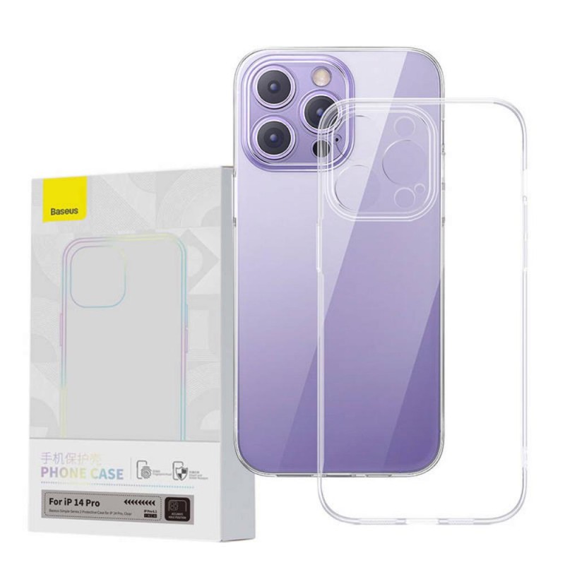 Baseus Transparent Case  Simple for iPhone 14 Pro (P60151104201-01) (BASP60151104201-01)