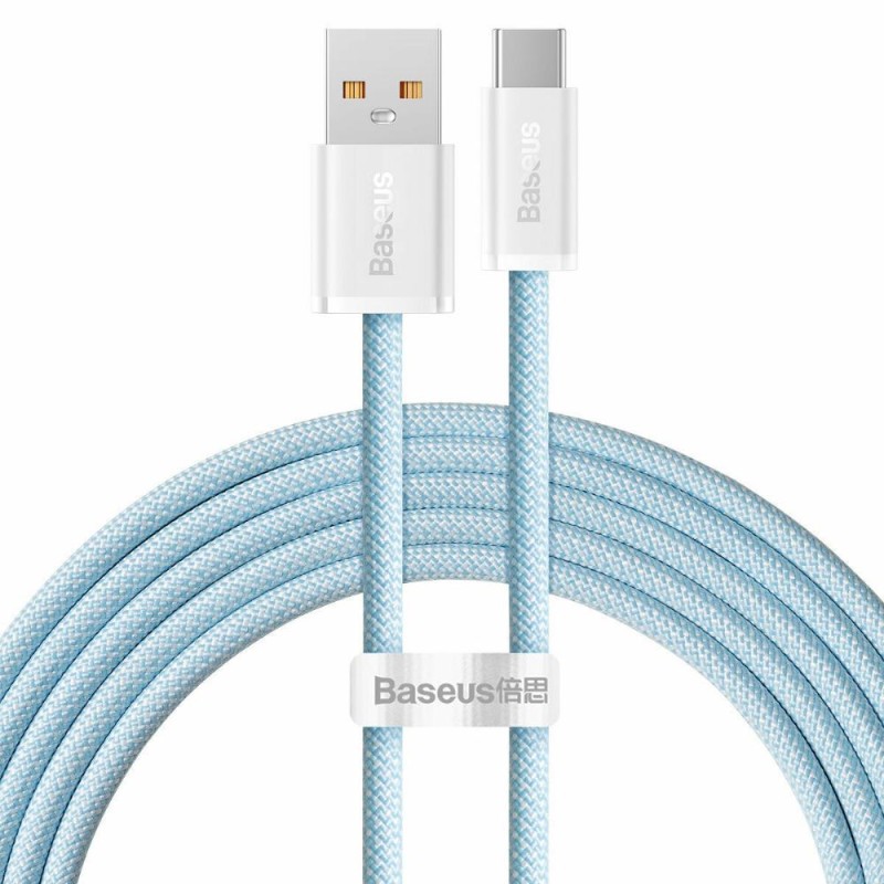 Baseus Cable USB to USB-C Dynamic Series 100W 2m blue (CALD000703) (BASCALD000703) Baseus Cable USB to USB-C Dynamic Series 100W 2m blue (CALD000703) (BASCALD000703)