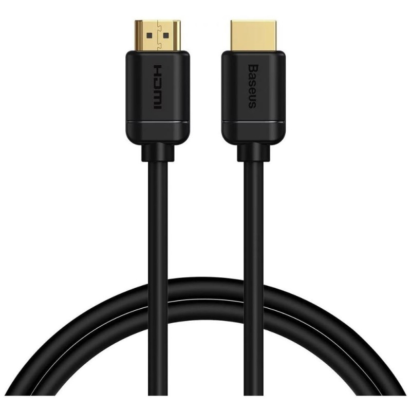 Baseus 2x HDMI 2.0 4K 60Hz Cable 3D HDR 18Gbps 2m black (CAKGQ-B01) (BASCAKGQ-B01) Baseus 2x HDMI 2.0 4K 60Hz Cable 3D HDR 18Gbps 2m black (CAKGQ-B01) (BASCAKGQ-B01)