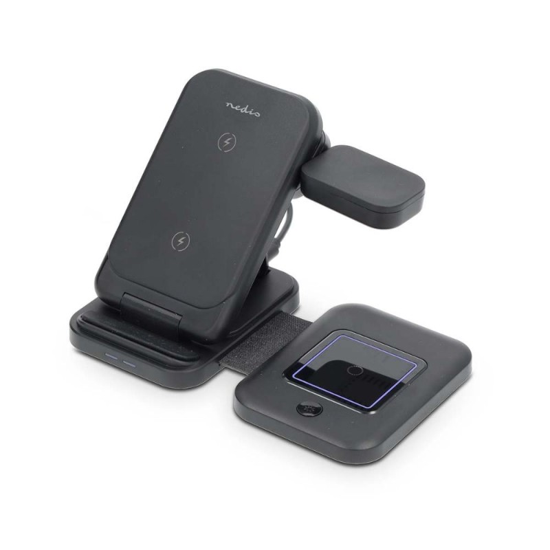 Nedis Wireless Charger (WDCHAQ15W110BK) (NEDWDCHAQ15W110BK) Nedis Wireless Charger (WDCHAQ15W110BK) (NEDWDCHAQ15W110BK)
