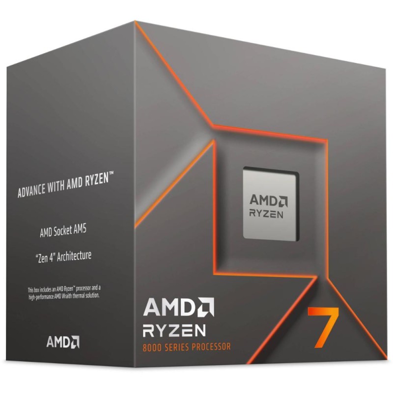 Επεξεργαστής AMD Ryzen 7 8700F 4.1GHz (100-100001590BOX) (AMDRYZ7-8700F) Επεξεργαστής AMD Ryzen 7 8700F 4.1GHz (100-100001590BOX) (AMDRYZ7-8700F)