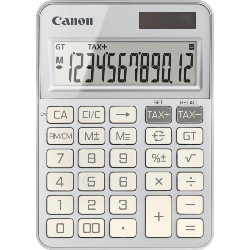 CANON KS-125KB-SL CALCULATOR Silver (6818C003AA) (CANKS125KBSL) CANON KS-125KB-SL CALCULATOR Silver (6818C003AA) (CANKS125KBSL)