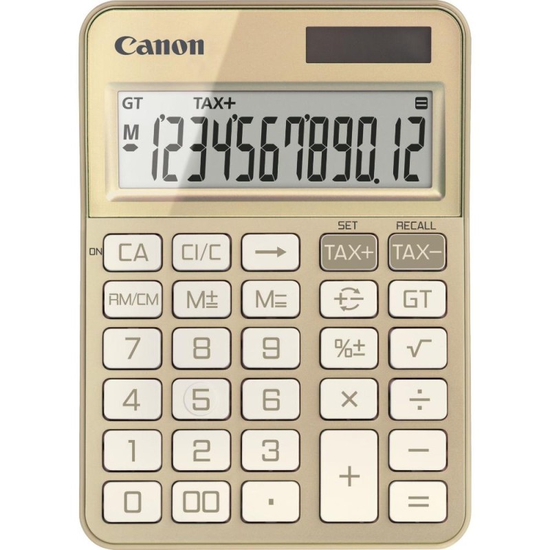 CANON KS-125KB-GD CALCULATOR Gold (6818C002AA) (CANKS125KBGD) CANON KS-125KB-GD CALCULATOR Gold (6818C002AA) (CANKS125KBGD)