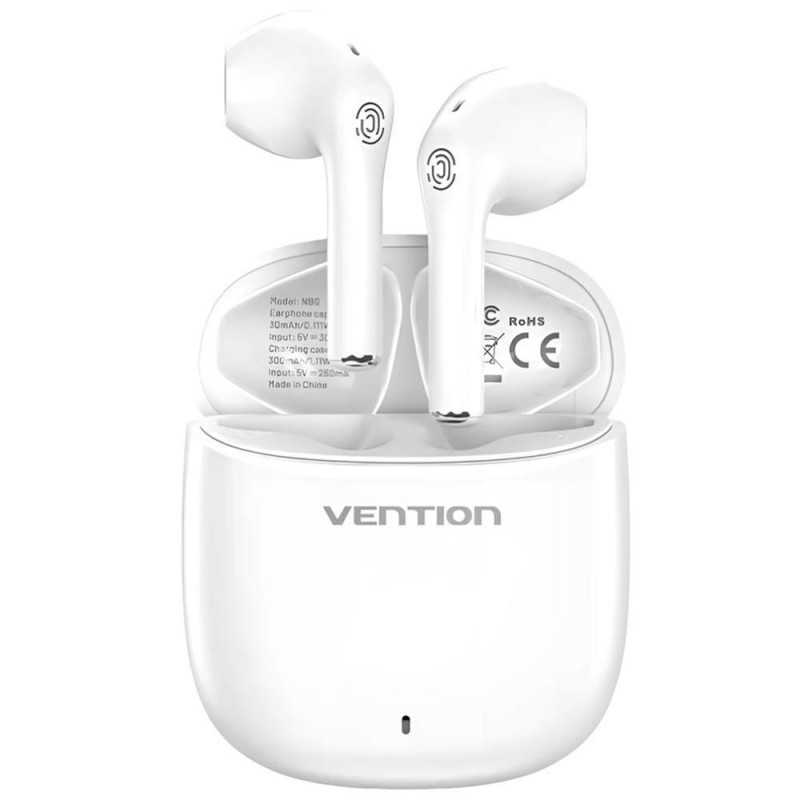 VENTION True Wireless Bluetooth Earbuds Elf E02 White (NBGW0) (VENNBGW0) VENTION True Wireless Bluetooth Earbuds Elf E02 White (NBGW0) (VENNBGW0)