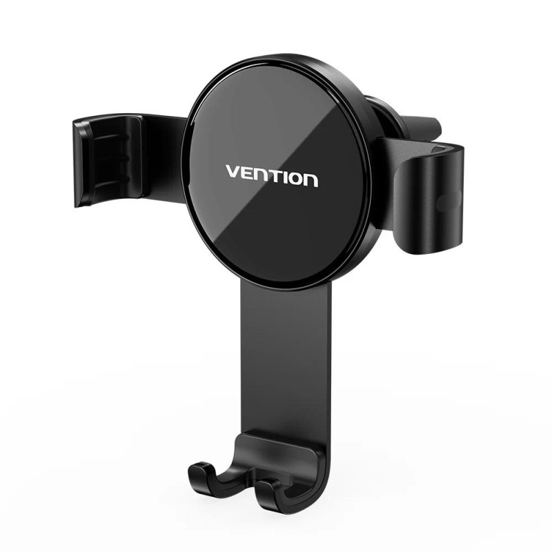 VENTION Auto-Clamping Car Phone Mount with Duckbill Clip Black Disc Type (KCGB0) (VENKCGB0) VENTION Auto-Clamping Car Phone Mount with Duckbill Clip Black Disc Type (KCGB0) (VENKCGB0)
