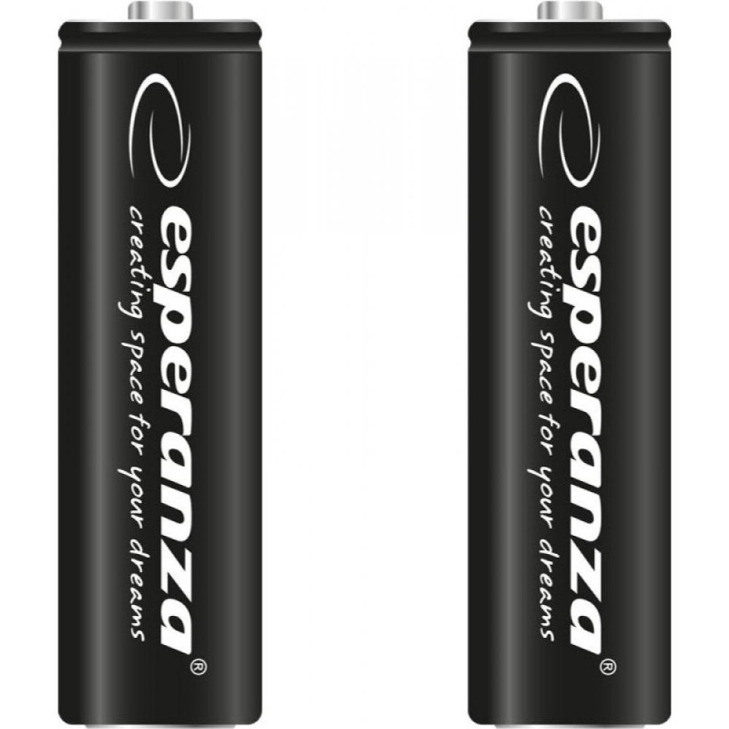 Esperanza Επαναφορτιζόμενες Μπαταρίες AA Ni-MH 2600mAh 1.2V 2τμχ (EZA105) (ESPEZA105) Esperanza Επαναφορτιζόμενες Μπαταρίες AA Ni-MH 2600mAh 1.2V 2τμχ (EZA105) (ESPEZA105)