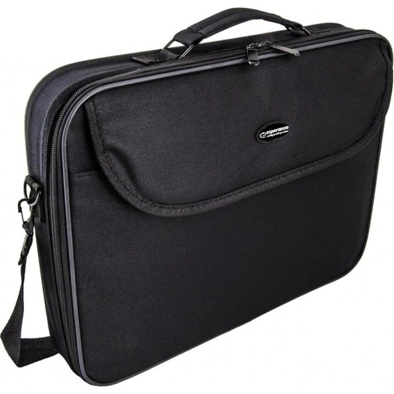Esperanza Classic Τσάντα Ώμου / Χειρός για Laptop 15.6" σε Μαύρο χρώμα (ET101) (ESPET101) Esperanza Classic Τσάντα Ώμου / Χειρός για Laptop 15.6" σε Μαύρο χρώμα (ET101) (ESPET101)