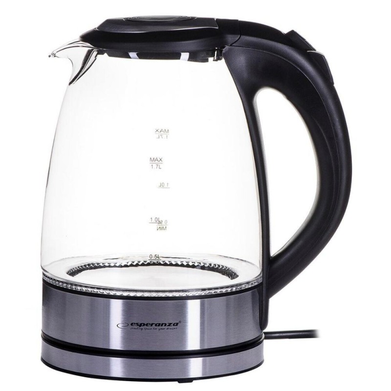 Esperanza Βραστήρας 1.7lt 2200W Μαύρος (EKK012) (ESPEKK012) Esperanza Βραστήρας 1.7lt 2200W Μαύρος (EKK012) (ESPEKK012)