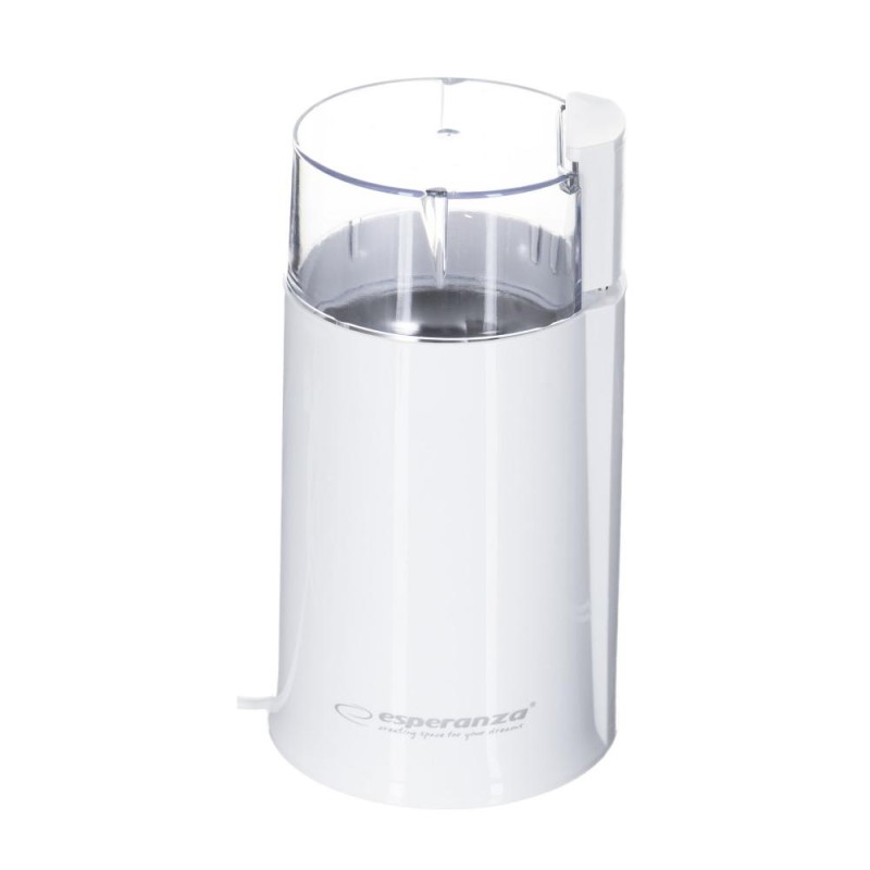 Esperanza Ηλεκτρικός Μύλος Καφέ 160W με Χωρητικότητα 50gr Λευκός (EKC001W) (ESPEKC001W) Esperanza Ηλεκτρικός Μύλος Καφέ 160W με Χωρητικότητα 50gr Λευκός (EKC001W) (ESPEKC001W)