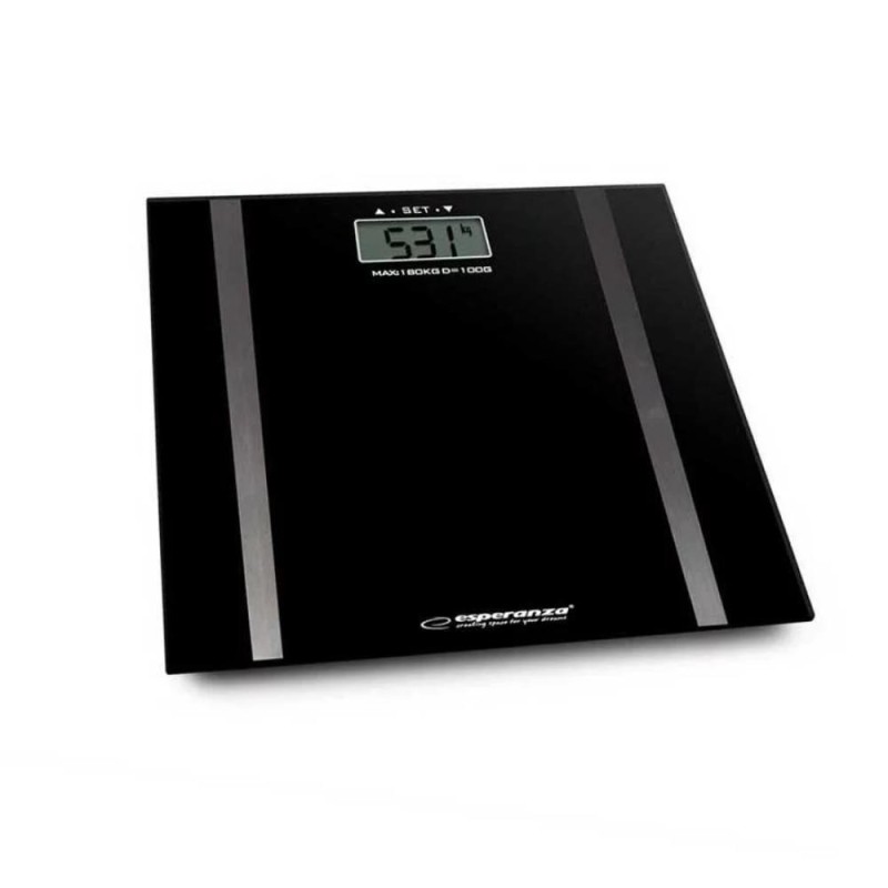 Esperanza EBS018 Ψηφιακή Ζυγαριά σε Μαύρο χρώμα (EBS018K) (ESPEBS018K) Esperanza EBS018 Ψηφιακή Ζυγαριά σε Μαύρο χρώμα (EBS018K) (ESPEBS018K)