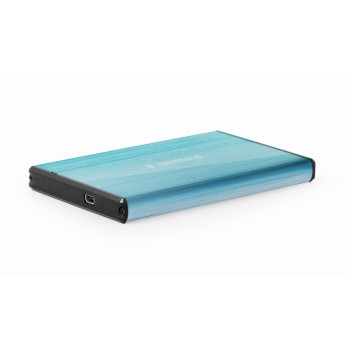 Gembird Θήκη για Σκληρό Δίσκο 2.5" SATA III με σύνδεση USB 3.0 σε Μπλε χρώμα (EE2-U3S-3-B) (GEMEE2-U3S-3-B)