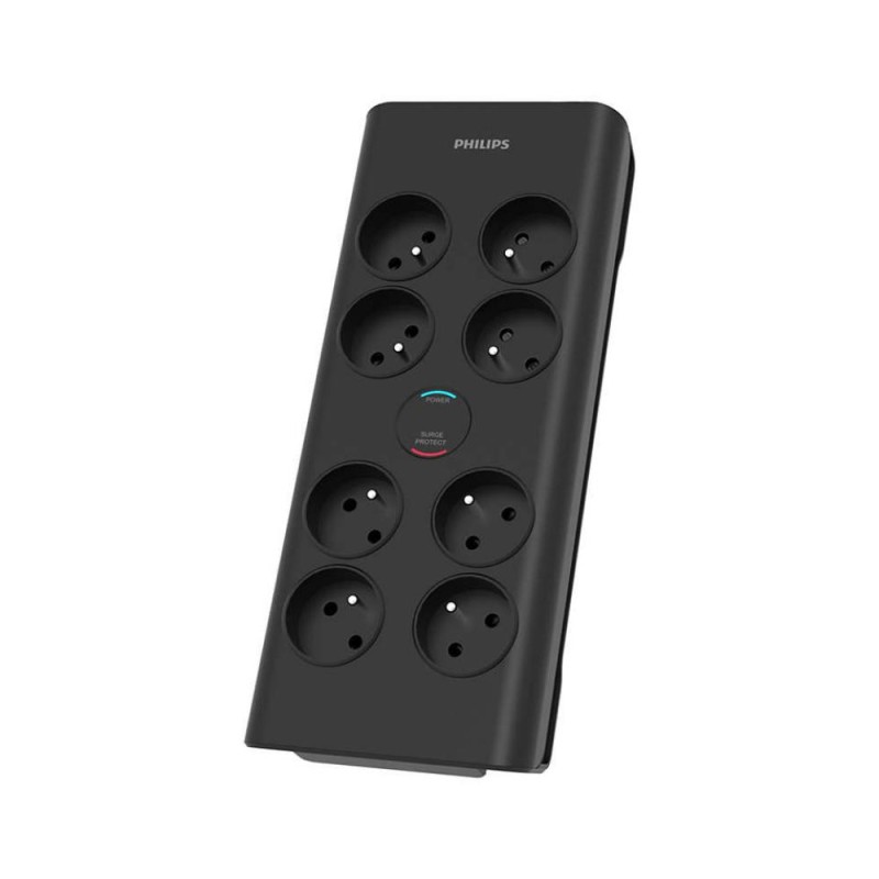 Philips Πολύπριζο Ασφαλείας 8 Θέσεων 2m Μαύρο (SPN7080BA/60) (PHISPN7080BA-60) Philips Πολύπριζο Ασφαλείας 8 Θέσεων 2m Μαύρο (SPN7080BA/60) (PHISPN7080BA-60)