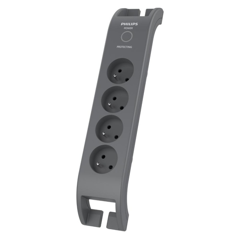 Philips Πολύπριζο 4 Θέσεων με Καλώδιο 2m Γκρι (PHISPN3140A-60) (SPN3140A/60) Philips Πολύπριζο 4 Θέσεων με Καλώδιο 2m Γκρι (PHISPN3140A-60) (SPN3140A/60)