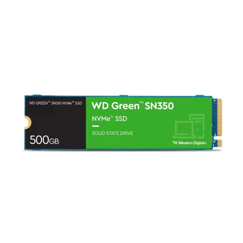 Western Digital SSD Green SN350 500GB M.2 NVMe (WDS500G2G0C) Western Digital SSD Green SN350 500GB M.2 NVMe (WDS500G2G0C)