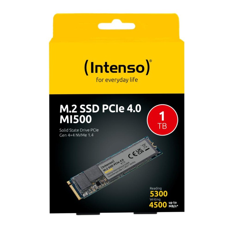 Intenso MI500 M.2 SSD PCIe 4.0 1TB (3836460) (NSO3836460) Intenso MI500 M.2 SSD PCIe 4.0 1TB (3836460) (NSO3836460)