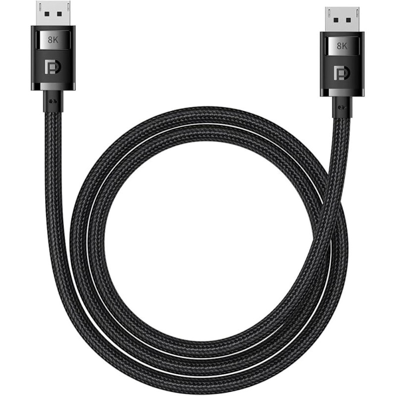 Baseus Καλώδιο DP 8K σε DP 8K High Definition 1.5m Μαύρο (B00633706111-01) (BASB00633706111-01) Baseus Καλώδιο DP 8K σε DP 8K High Definition 1.5m Μαύρο (B00633706111-01) (BASB00633706111-01)