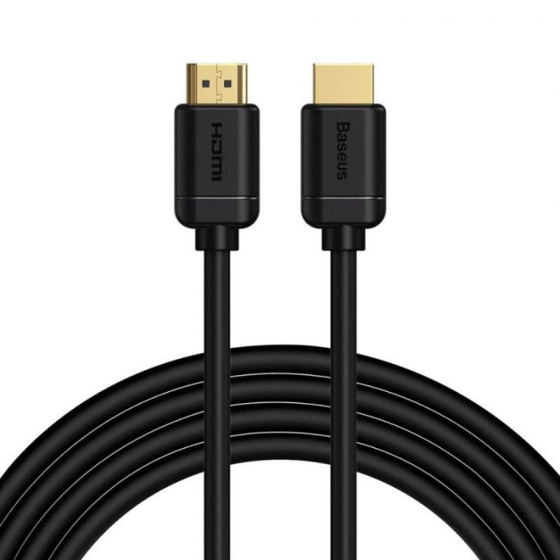 Baseus Καλώδιο 2xHDMI 2.0 4K 60Hz 3D HDR 18Gbps 3m Μαύρο (CAKGQ-C01) (BASCAKGQ-C01) Baseus Καλώδιο 2xHDMI 2.0 4K 60Hz 3D HDR 18Gbps 3m Μαύρο (CAKGQ-C01) (BASCAKGQ-C01)