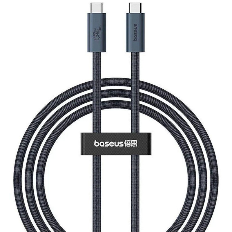 Baseus Καλώδιο USB-C σε USB-C Flash 2 240W 1m Μαύρο (P10311803111-00) (BASP10311803111-00) Baseus Καλώδιο USB-C σε USB-C Flash 2 240W 1m Μαύρο (P10311803111-00) (BASP10311803111-00)