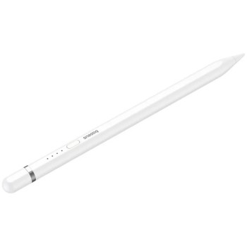 Baseus Ψηφιακή Γραφίδα Smooth Writing Series Active Version με Ασύρματη Φόρτιση USB-C Λευκό (P80015806211-00) (BASP80015806211-00)