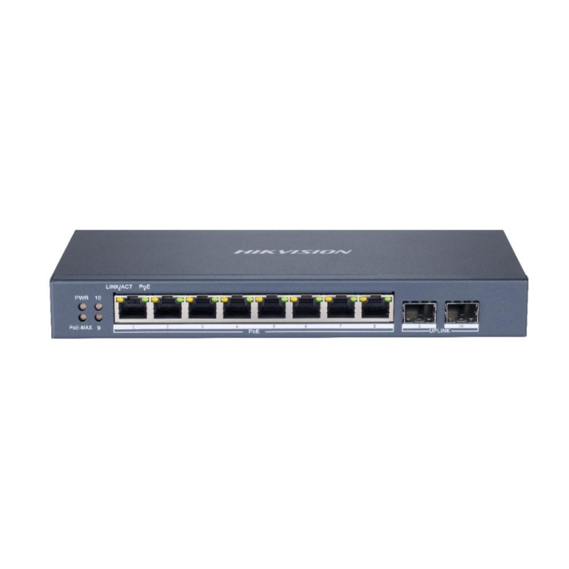 Hikvision 8 Port Smart Managed Gigabit PoE EI Series (DS-3E1510P-EI/M) (HKVDS-3E1510P-EI-M) Hikvision 8 Port Smart Managed Gigabit PoE EI Series (DS-3E1510P-EI/M) (HKVDS-3E1510P-EI-M)
