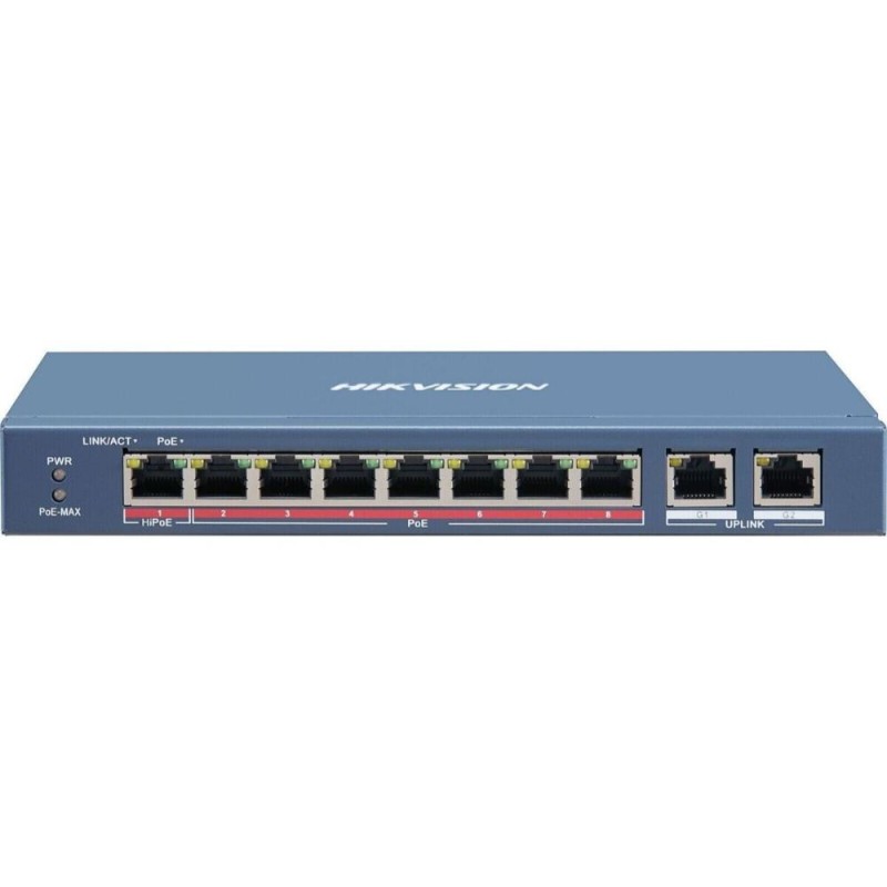 Hikvision 10 Port Unmanaged PoE Switch L2 Series (DS-3E0310HP-E) (HKVDS-3E0310HP-E) Hikvision 10 Port Unmanaged PoE Switch L2 Series (DS-3E0310HP-E) (HKVDS-3E0310HP-E)