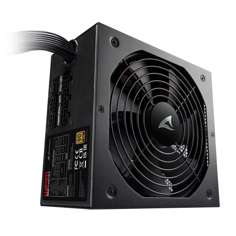 Sharkoon WPM Gold Zero 650W Τροφοδοτικό Υπολογιστή Semi Modular 80 Plus Gold (WPMGZERO650W) (SHRWPMGZERO650W) Sharkoon WPM Gold Zero 650W Τροφοδοτικό Υπολογιστή Semi Modular 80 Plus Gold (WPMGZERO650W) (SHRWPMGZERO650W)